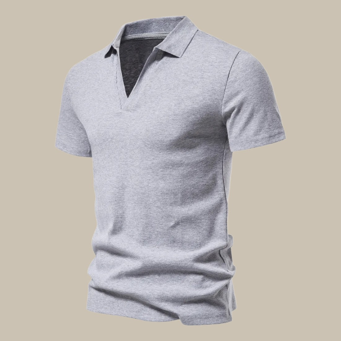 Poloshirt für Herren - Premium Gestricktes Kurzarm Polo für den Sommer