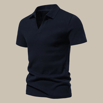 Poloshirt für Herren - Premium Gestricktes Kurzarm Polo für den Sommer