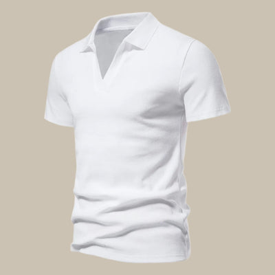Poloshirt für Herren - Premium Gestricktes Kurzarm Polo für den Sommer