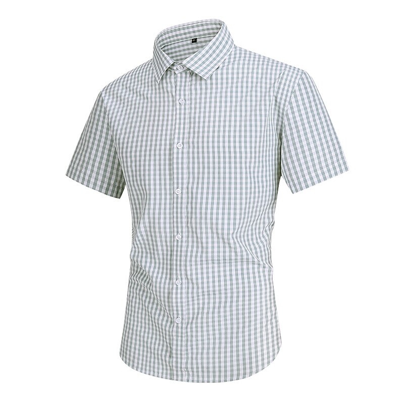 Men's Oktoberfest Gingham Short Sleeve Shirt