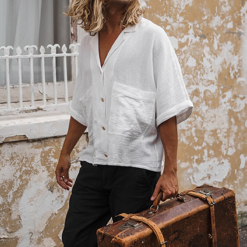 Classic Linen Cotton Blend Shirt