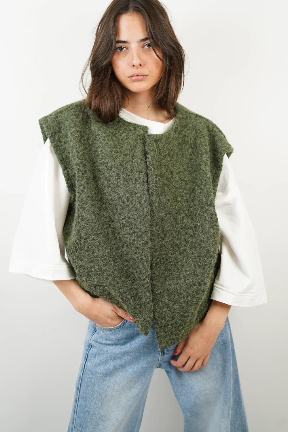 Mia | Ärmellose Weste mit vielen praktischen Taschen