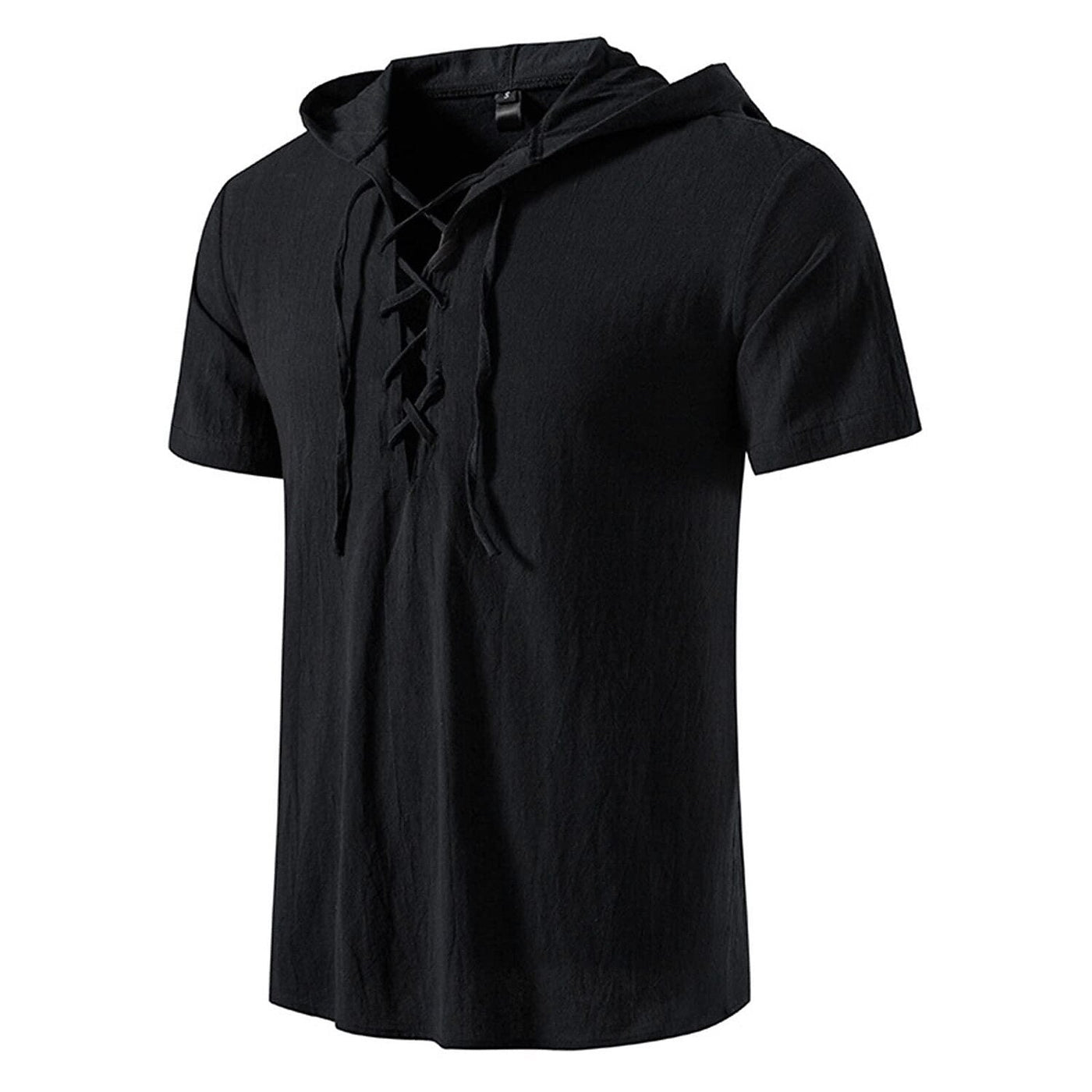 Pirate Style Short Sleeve Hooded Shirts