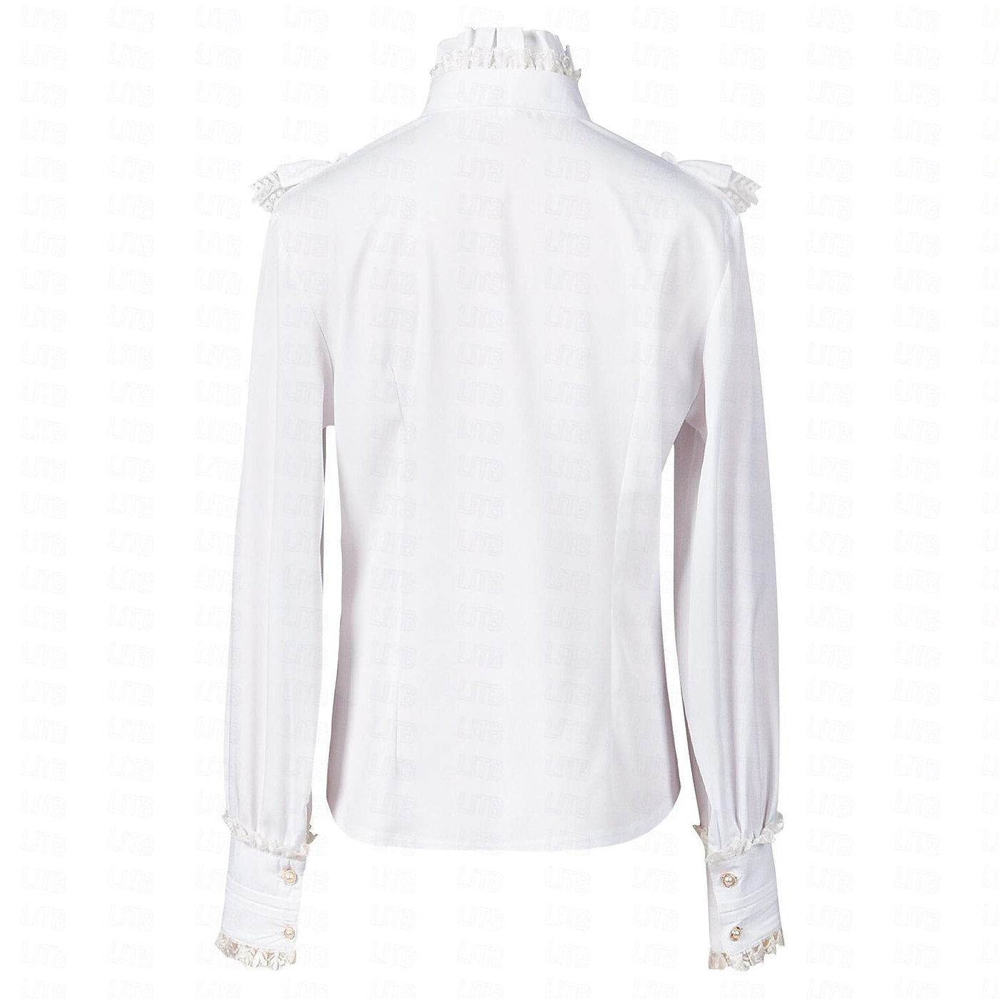 Retro Vintage Rococo Princess Style Ruffle Sleeve  Blouse