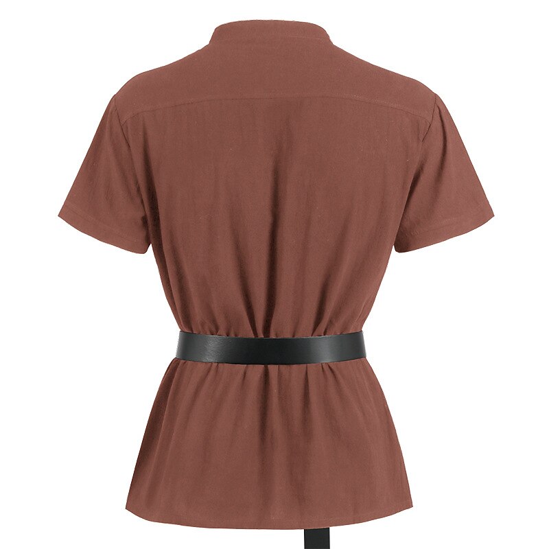 Pirate Style Lace-up Tunic