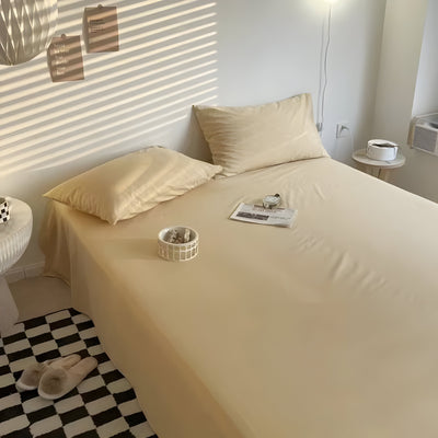 IvoryHaven Bedding - Gewaschene Baumwolle Bettlaken