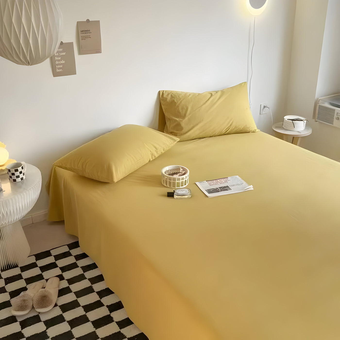 IvoryHaven Bedding - Gewaschene Baumwolle Bettlaken