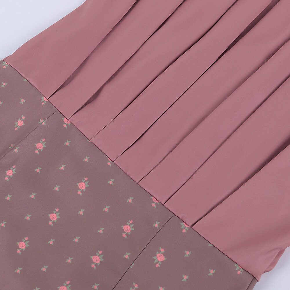 Oktoberfest Embroidery Dirndl Costume with Lace Apron