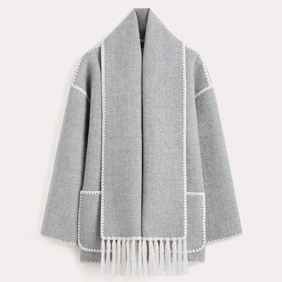 Aaliah | Einzigartige Jacke und Halstuch in einem!