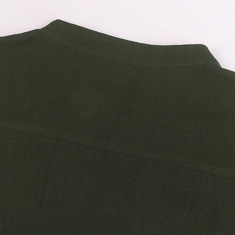 Pirate Style Lace-up Tunic