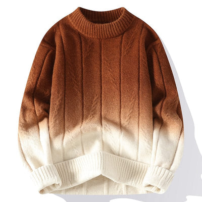 Lucas Gemütlicher Ombre Pullover