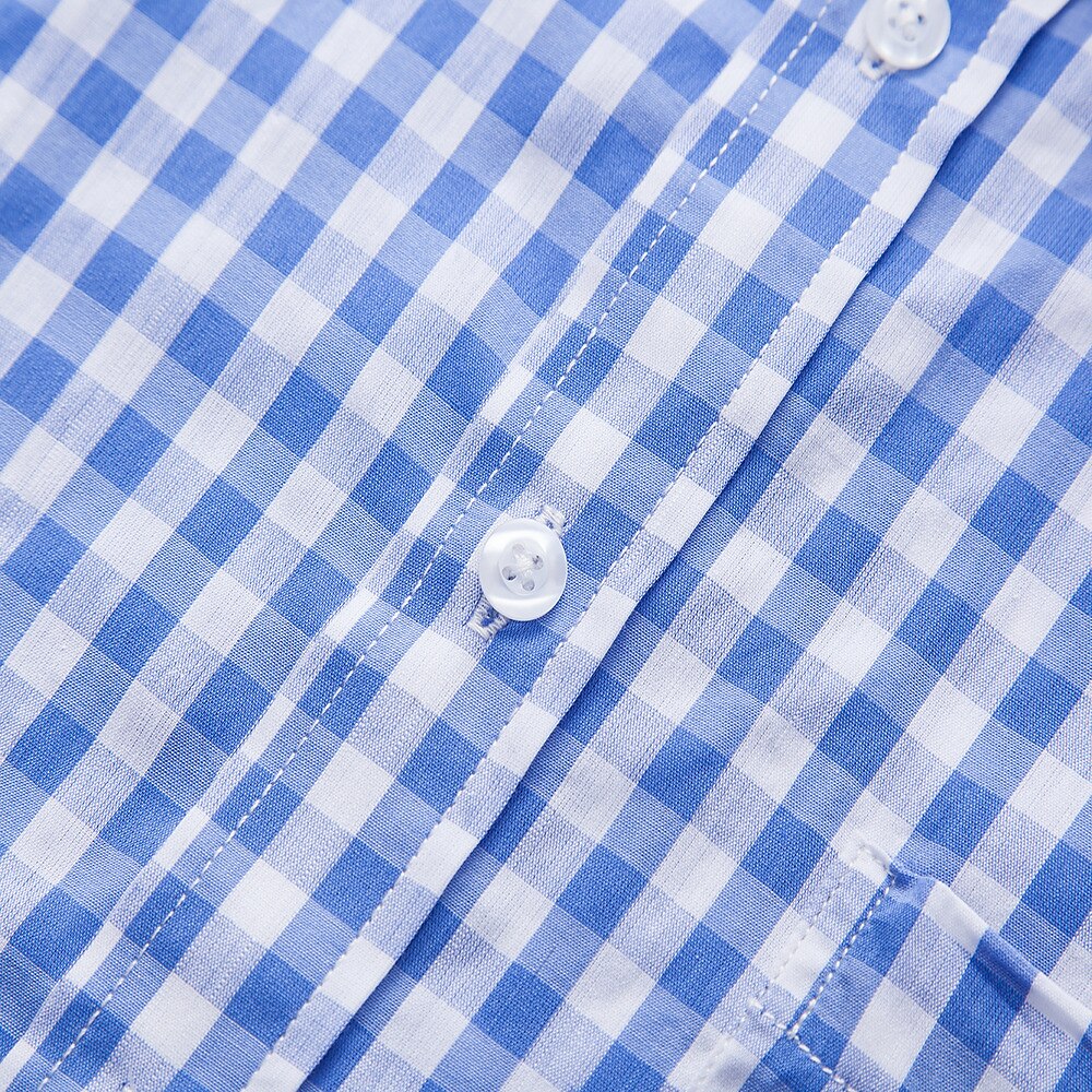 Men's Oktoberfest Bavarian Plaid Short Sleeve Shirt