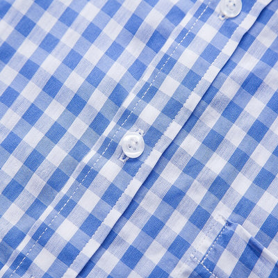Men's Oktoberfest Bavarian Plaid Short Sleeve Shirt