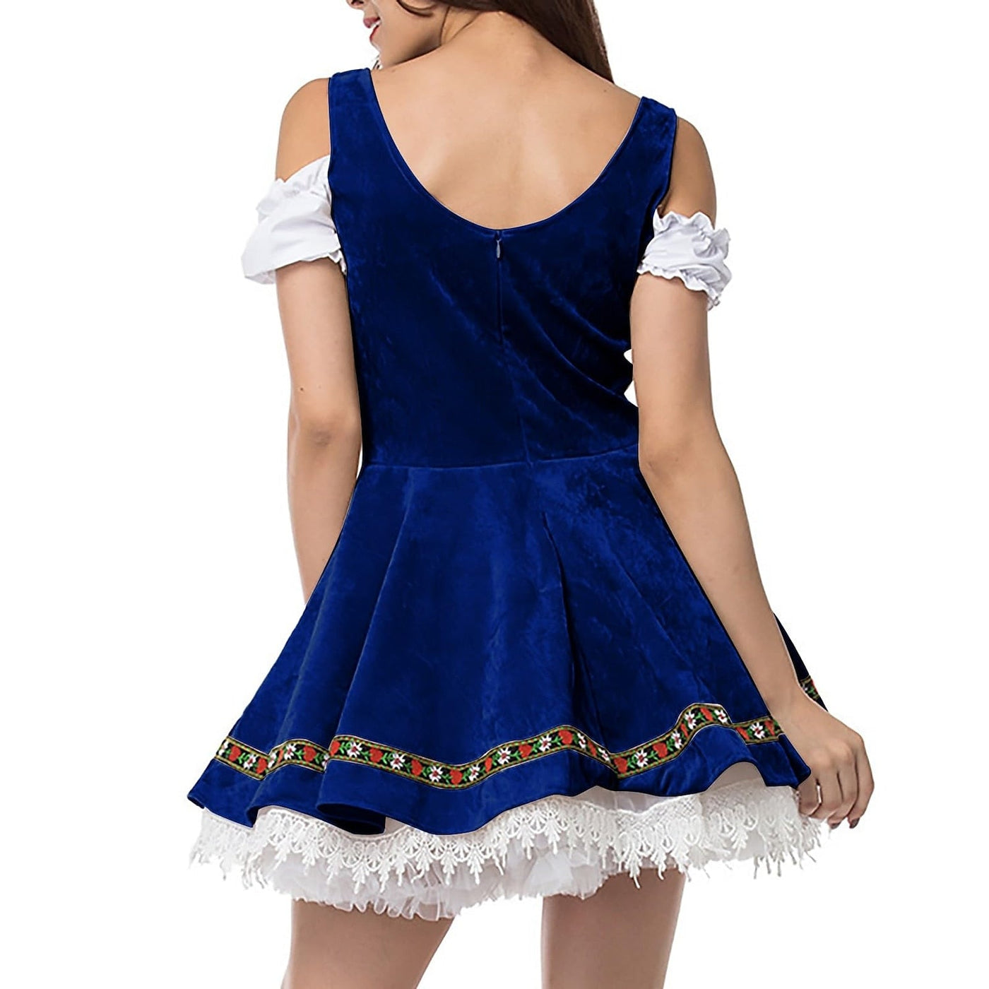 Oktoberfest Beer Costume Dress Dirndl Apron Set