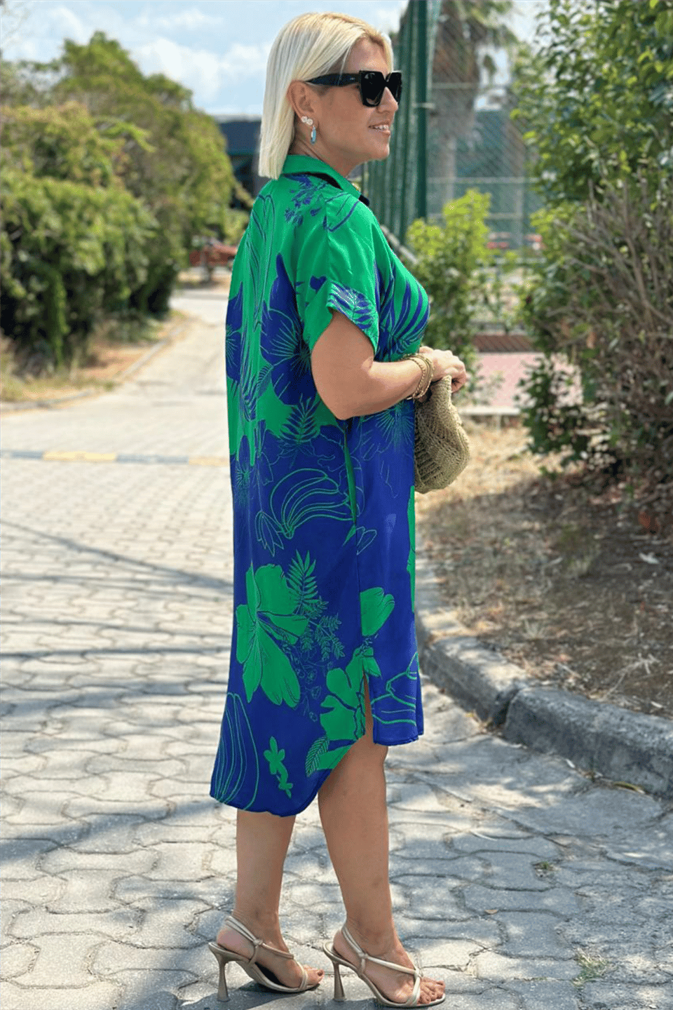 Marlene – Sommerkleid mit Blütenprint