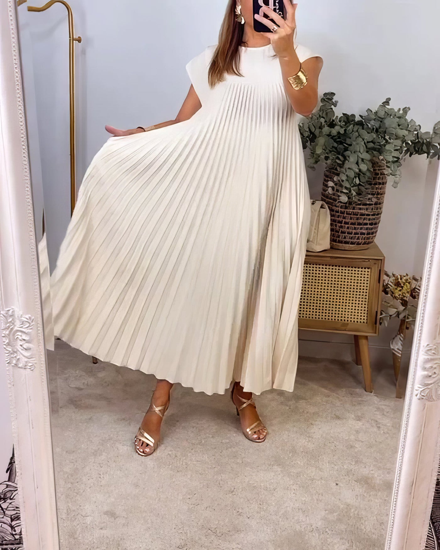 FRIEDA | Zeitlos elegantes Kleid mit fließendem Schnitt