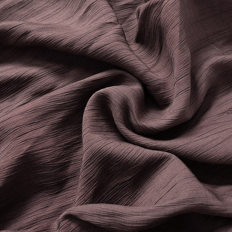 Gothic Style Tiered Skirt Brown