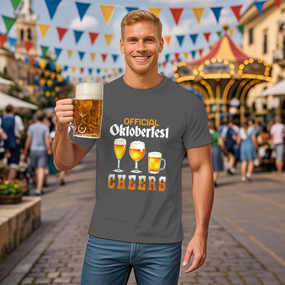 Men's Oktoberfest Cheers Graphic T-shirt