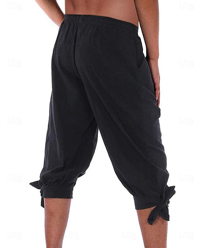 Retro Style Pirate Cropped Pants