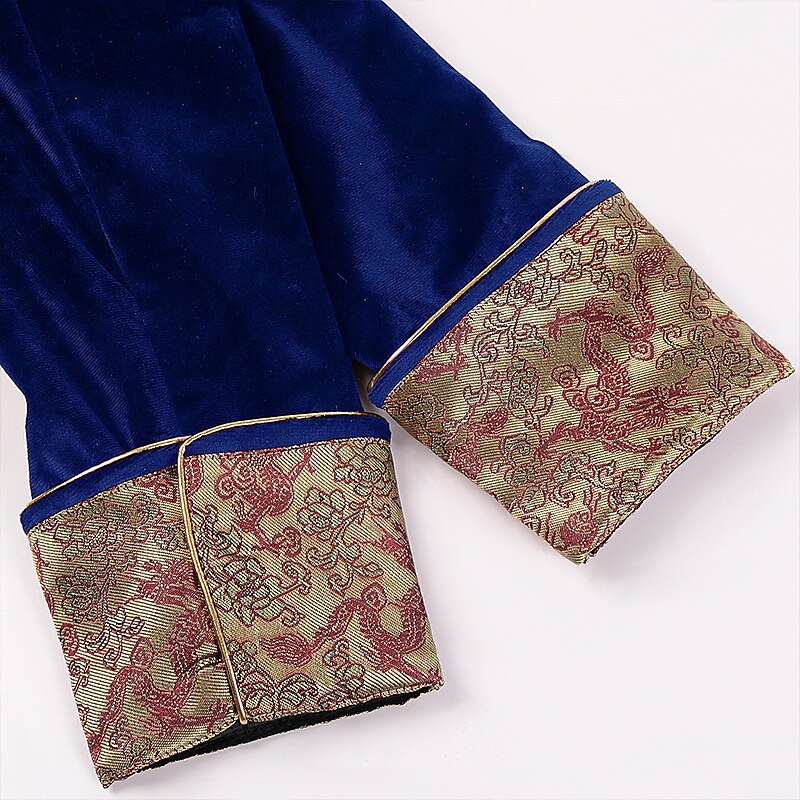 Men's Punk & Gothic Embroidered Tailcoat