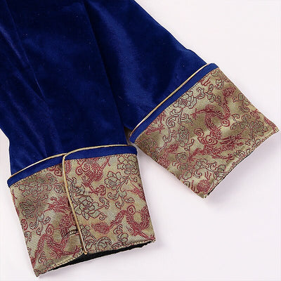 Men's Punk & Gothic Embroidered Tailcoat