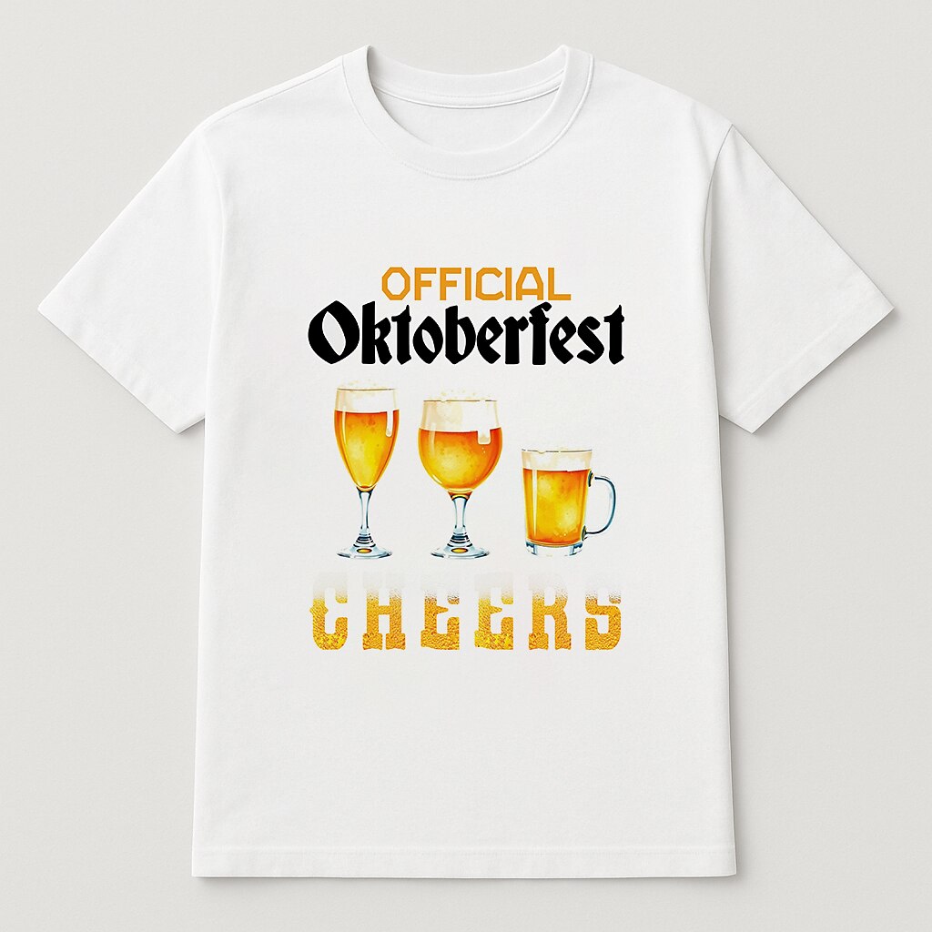 Men's Oktoberfest Cheers Graphic T-shirt