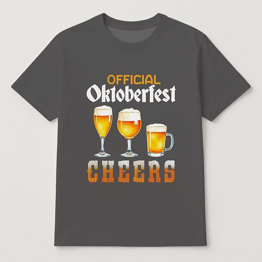 Men's Oktoberfest Cheers Graphic T-shirt