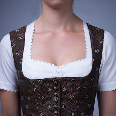 Oktoberfest Women's White Dirndl Blouse