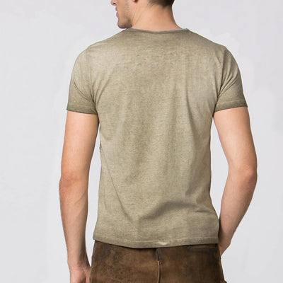 Oktoberfest Stag Head Wilderness Graphic T-shirt