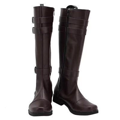 Fantasy Combat Heroic Strap Tall Boots