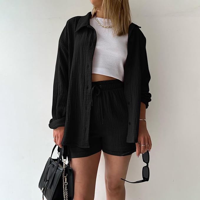 Leonie | Lässiges Baumwoll-Loungewear-Set